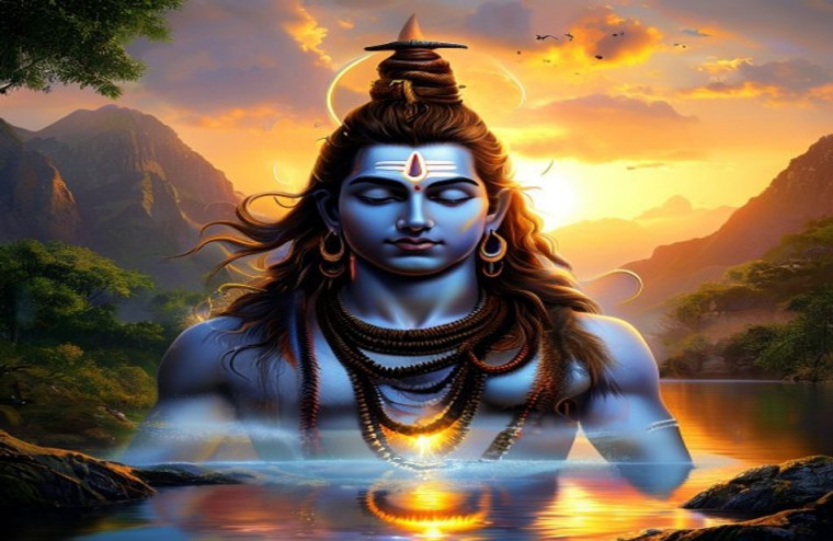 Lord Shiva HD AI Wallpaper