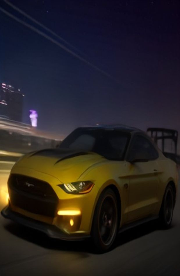 Mustang Need For Speed AI Wallpaper