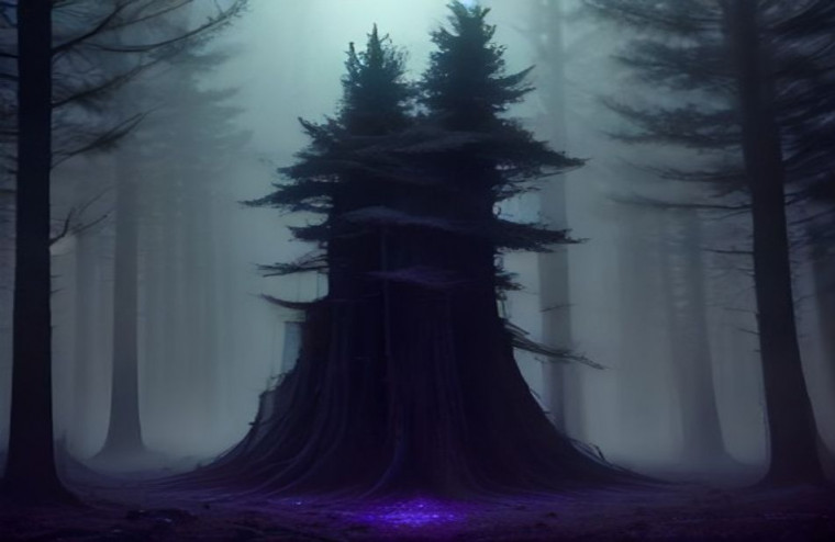 Dark Aesthetic AI Wallpaper