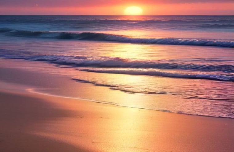 Beach AI Wallpaper HD