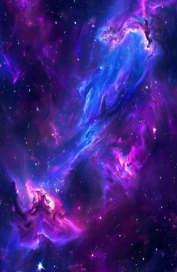 Beautiful Galaxy AI Wallpaper