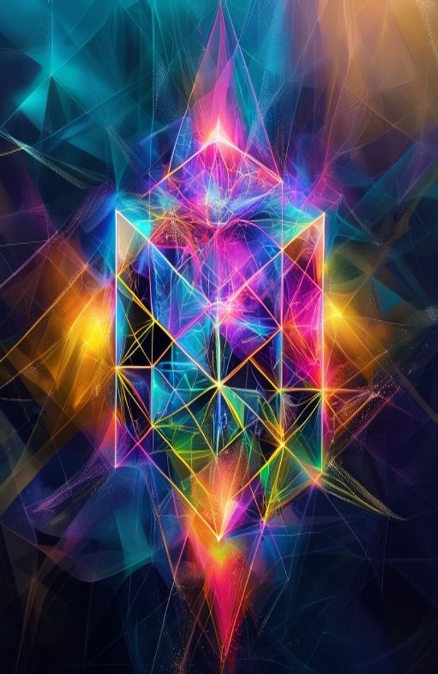 Metatron S Cube AI Wallpaper