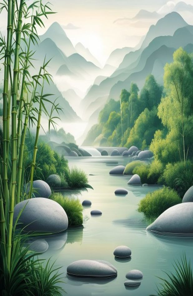 Feng Shui AI Wallpaper