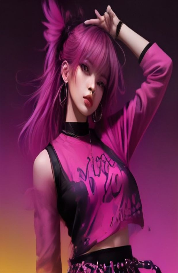 Blackpink Lisa AI Wallpaper