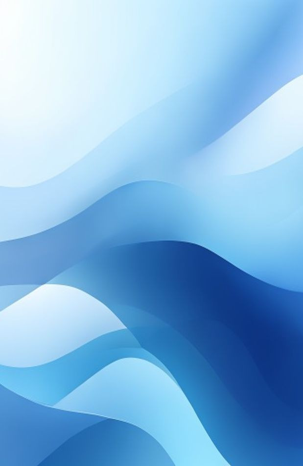 Blue Color AI Wallpaper