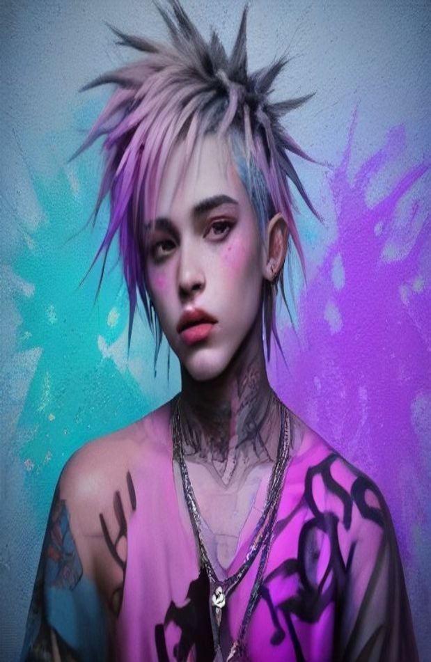Lil Peep And Xxxtentacion AI Wallpaper