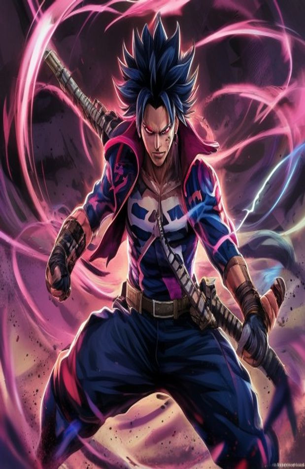 Yami Sukehiro AI Wallpaper