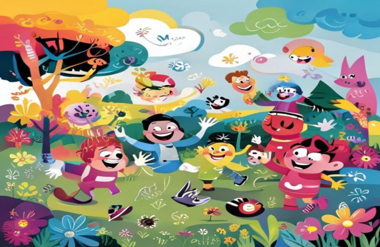 Nick Jr AI Wallpaper