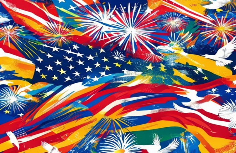 Patriotic AI Wallpaper And Screensavers