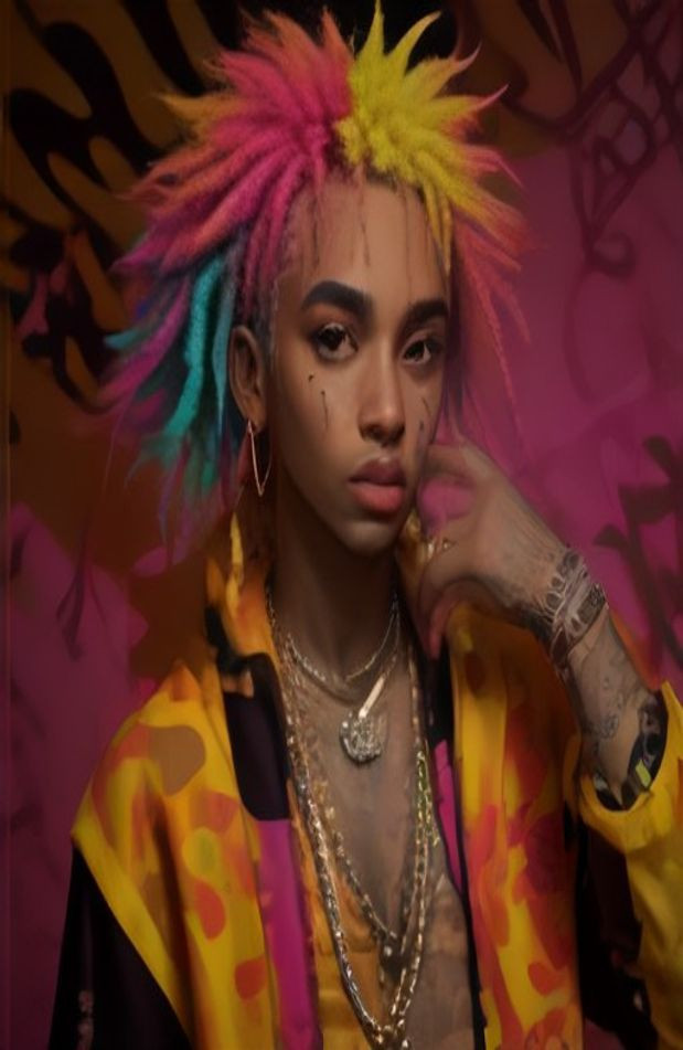 Lil Pump AI Wallpaper