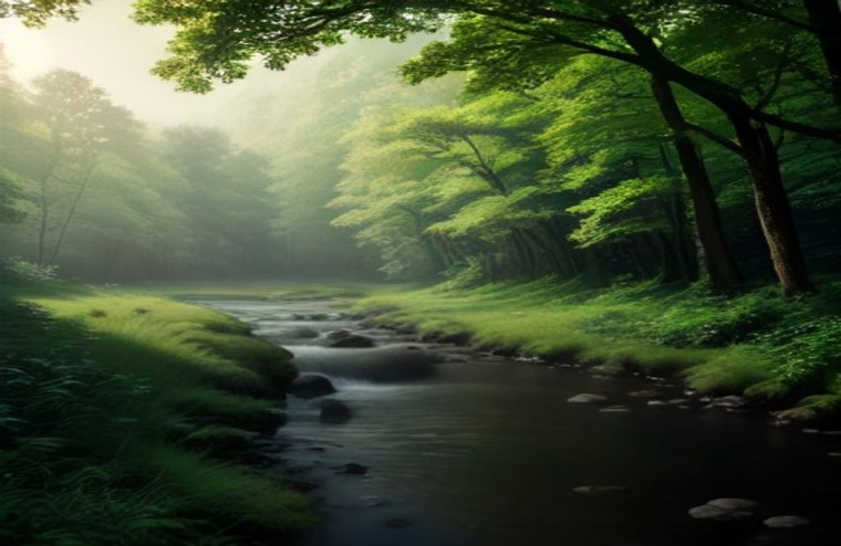 Nice Nature AI Wallpaper