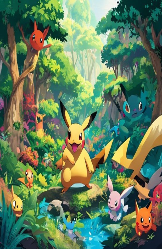 Awesome Pokemon AI Background