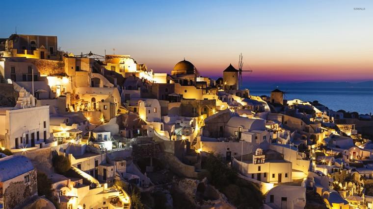 Free download Santorini wallpaper 180735 [1920x1080] for your Desktop ...