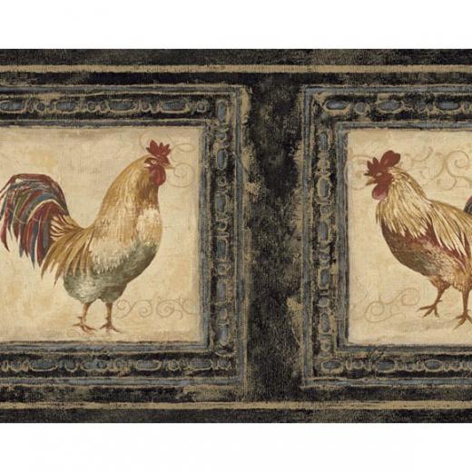 Free download Kitchen Country Roosters Hen Wallpaper Border 5804242