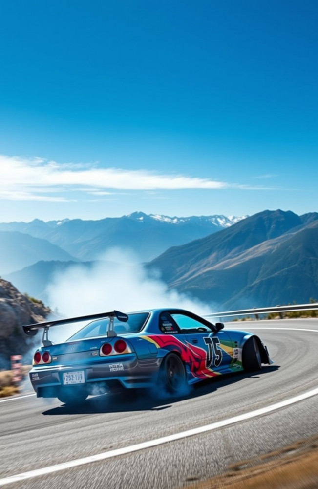 Jdm Drift AI Wallpaper