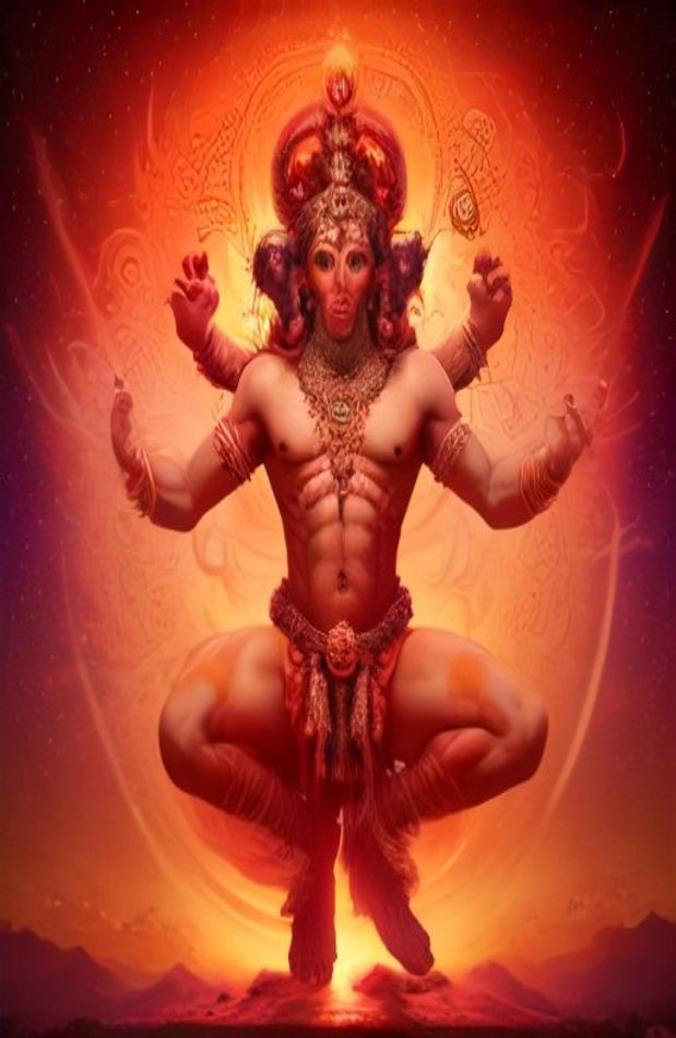 Hanuman AI Wallpaper HD