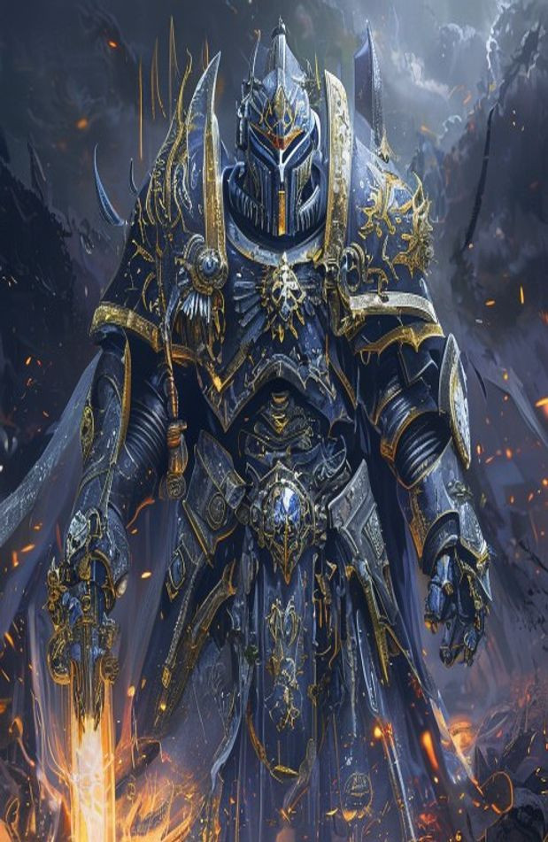 Warhammer 40k AI Wallpaper Grey Knights
