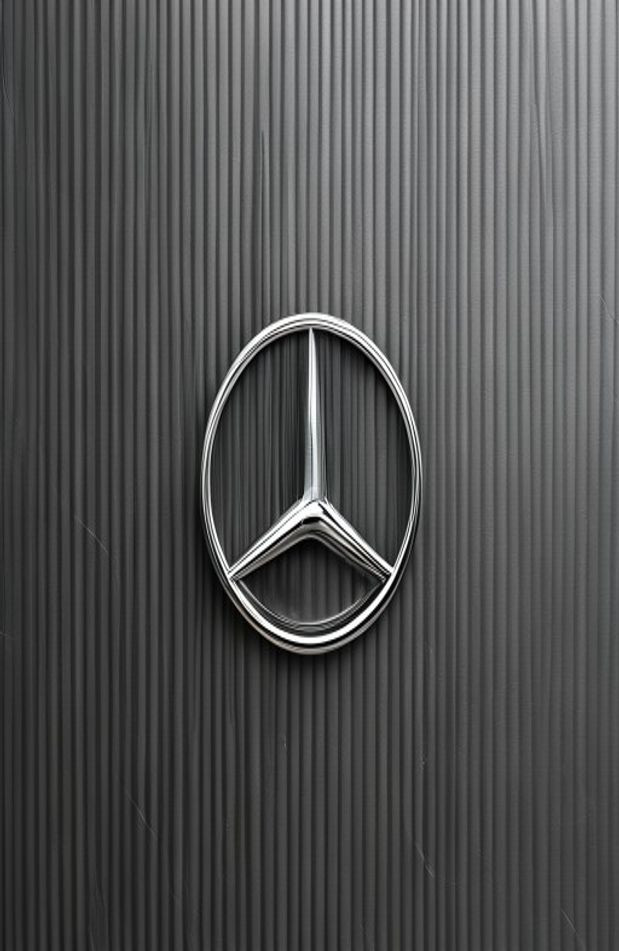 Mercedes Logo AI Wallpaper