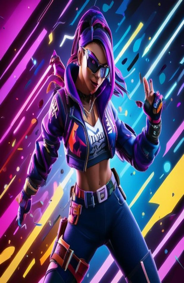 Dark Bomber Fortnite AI Wallpaper