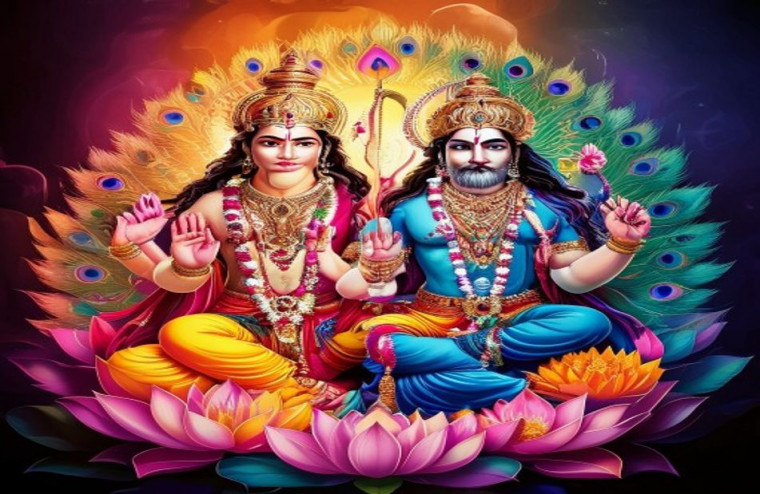 Vinayagar Murugan AI Wallpaper