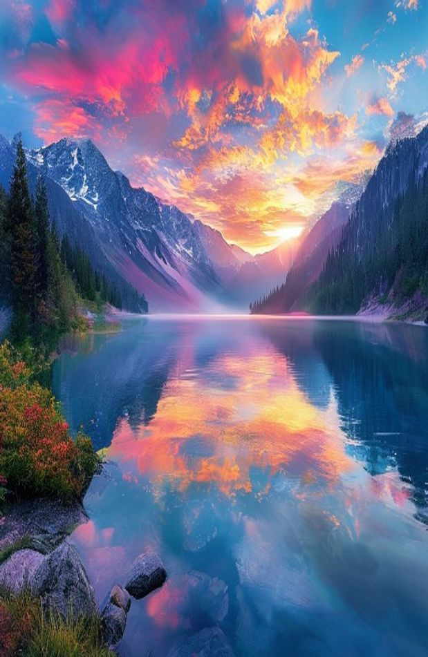 Beautiful HD AI Wallpaper Wide 1080p