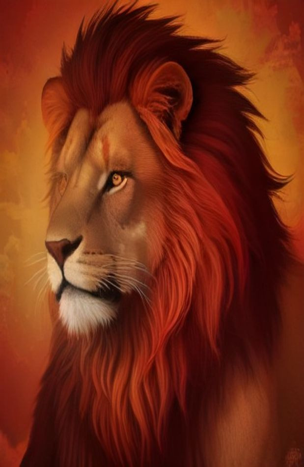 Lion Of Judah AI Wallpaper