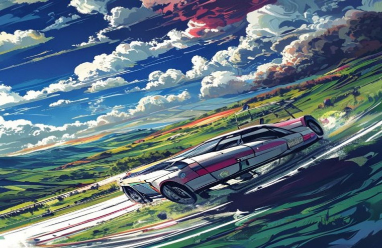 Steel Ball Run AI Wallpaper