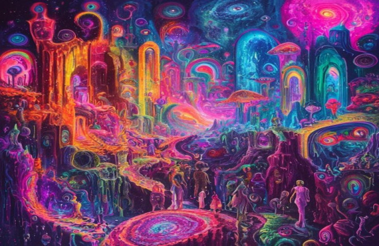 Everything Everywhere All At Once AI Wallpaper