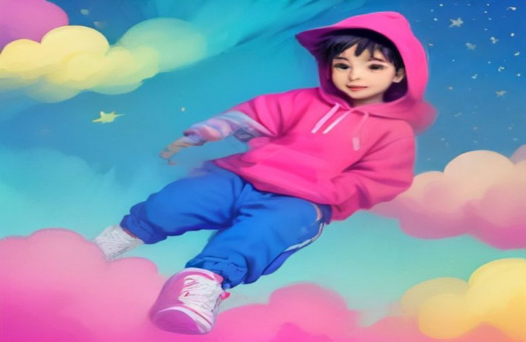 Cartoon Boy AI Wallpaper