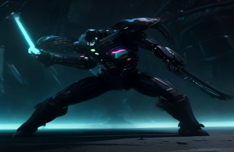 Atom Real Steel AI Wallpaper