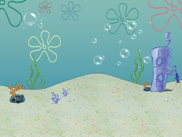 Free Download Spongebob Hd Background Picture Image 1920x1080 For