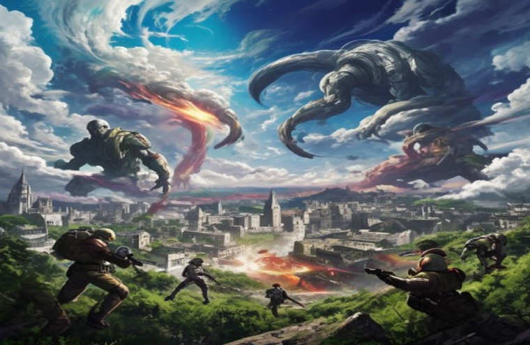 Attack On Titan Live AI Wallpaper