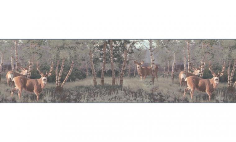 Free download Cabin Creek Deer Wallpaper Border [1800x608] for your