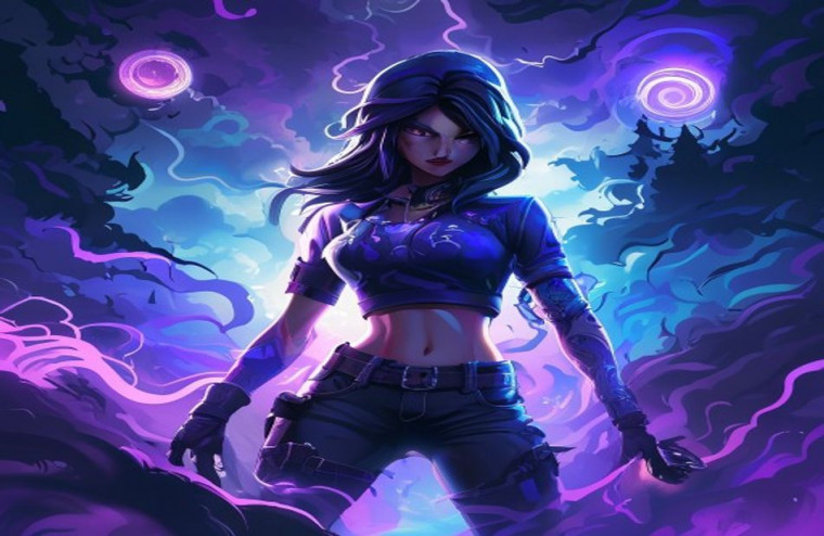 Dark Bomber Fortnite AI Wallpaper