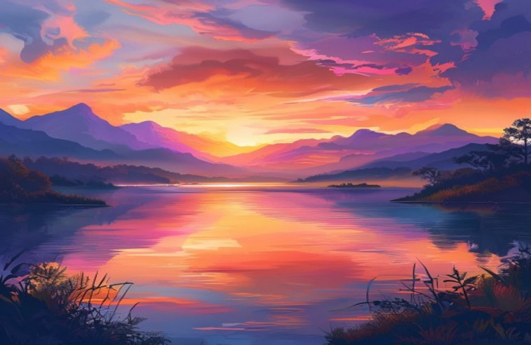 Beautiful Screen AI Wallpaper