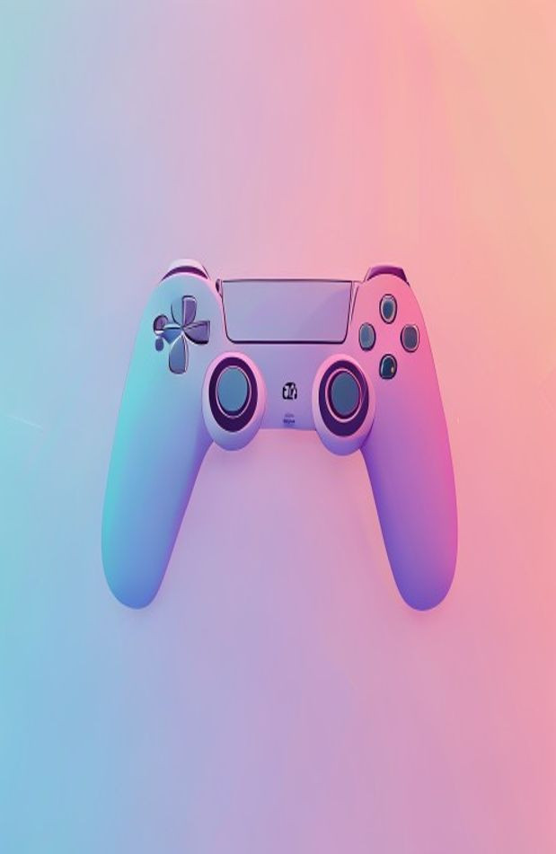 Minimalist Gaming AI Wallpaper