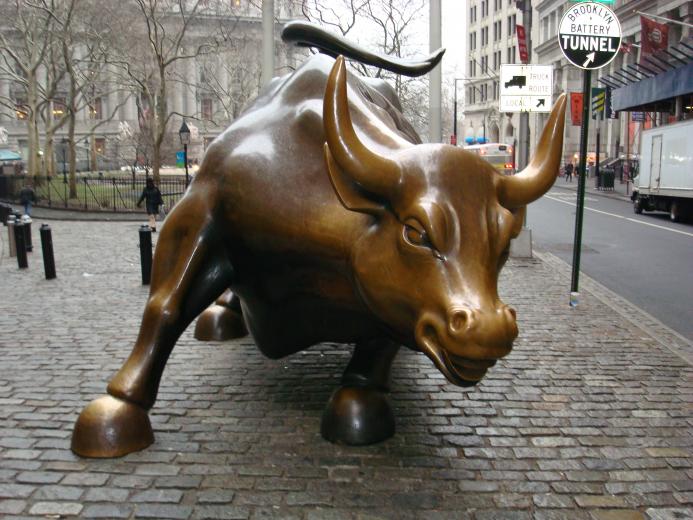 🔥 Free Download Wall Street Bull Statue Charging by @laceyl24 ...