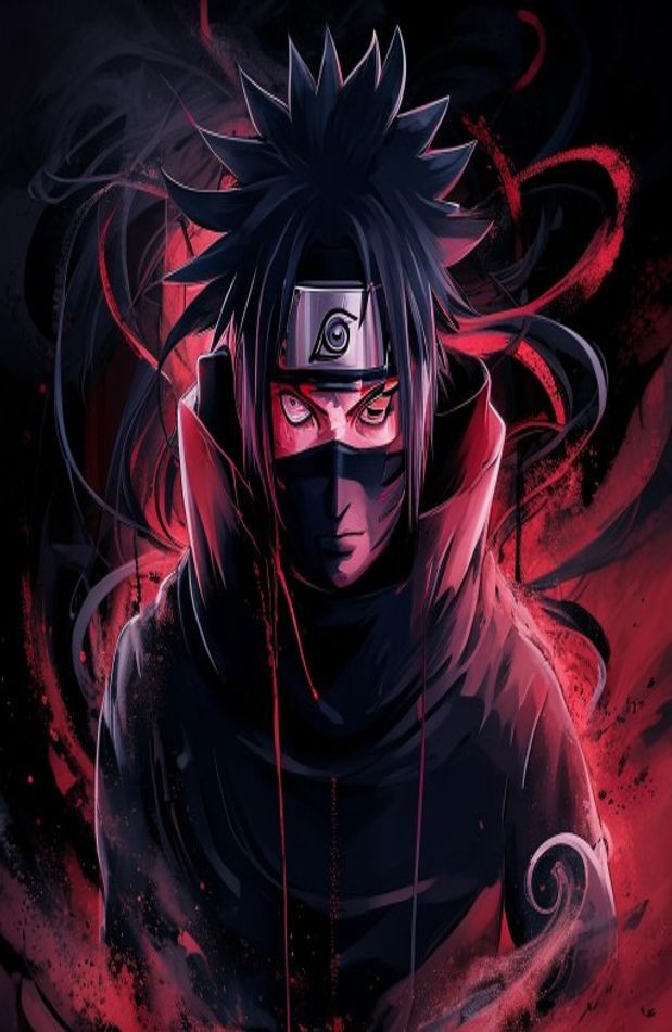 Itachi Uchiha AI Wallpaper Sharingan