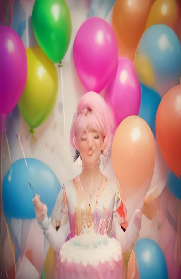 Cocomelon Happy BirtHDay AI Wallpaper