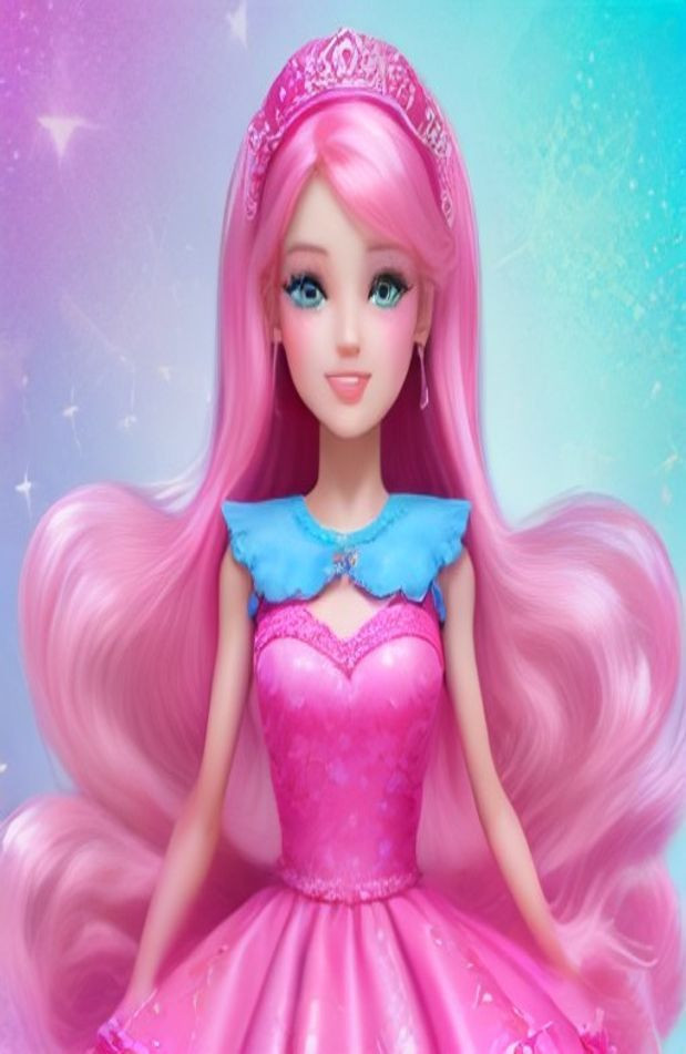 Barbie Doll AI Wallpaper For