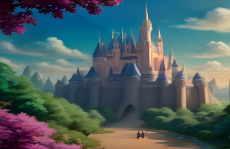 Disney Dual Monitor AI Wallpaper