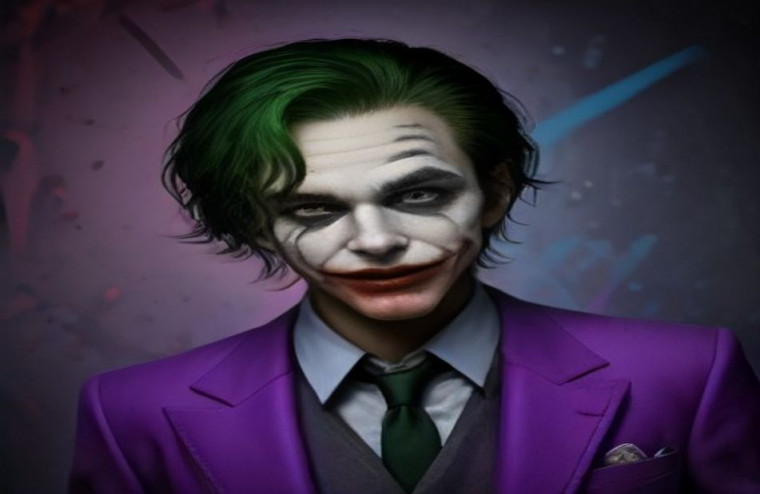Joker 3d AI Wallpaper
