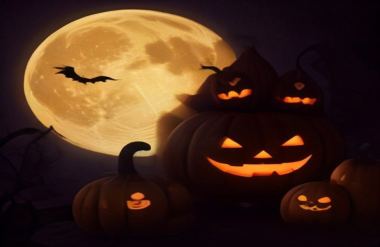 Disney Halloween AI Wallpaper AI Background