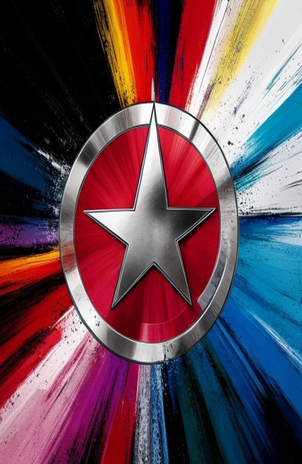 Marvel Shield Logo AI Wallpaper