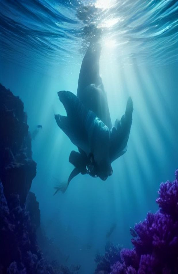 Diving AI Wallpaper