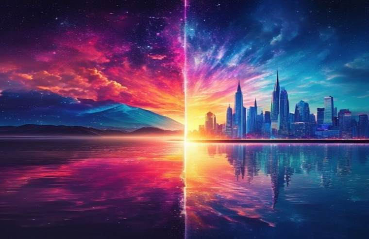 Best Dual Screen AI Wallpaper