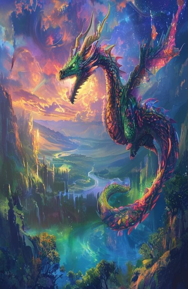 Dragon Screensavers And AI Wallpaper
