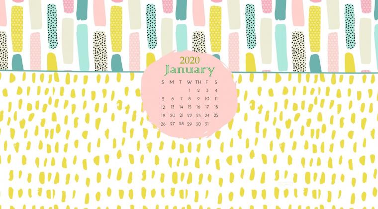 Free Download January 2020 Hd Calendar Wallpaper In 2019 January