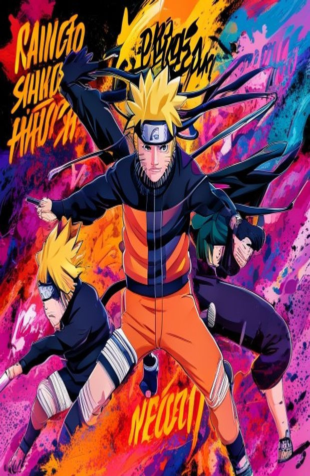 Naruto Anime Quotes AI Wallpaper