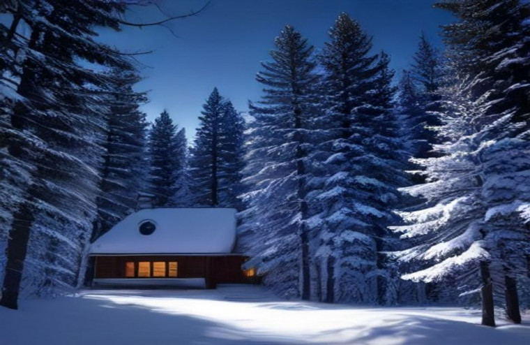 Winter AI Wallpaper For iPad